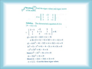 Linear algebra | PPTX