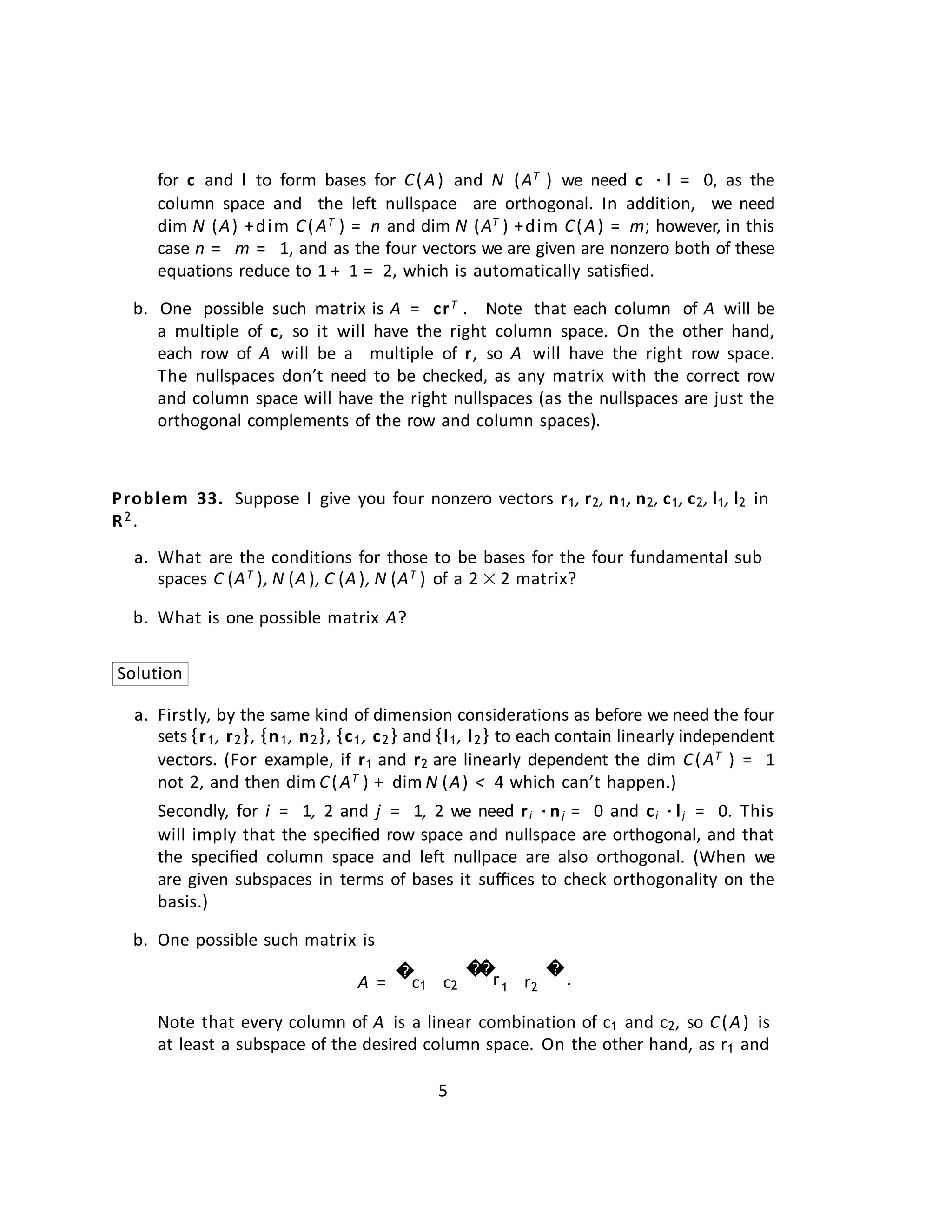 Linear Algebra.pptx | Programming Languages | Computing