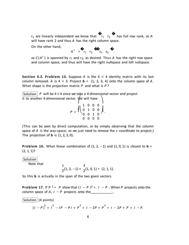 Linear Algebra.pptx | Programming Languages | Computing