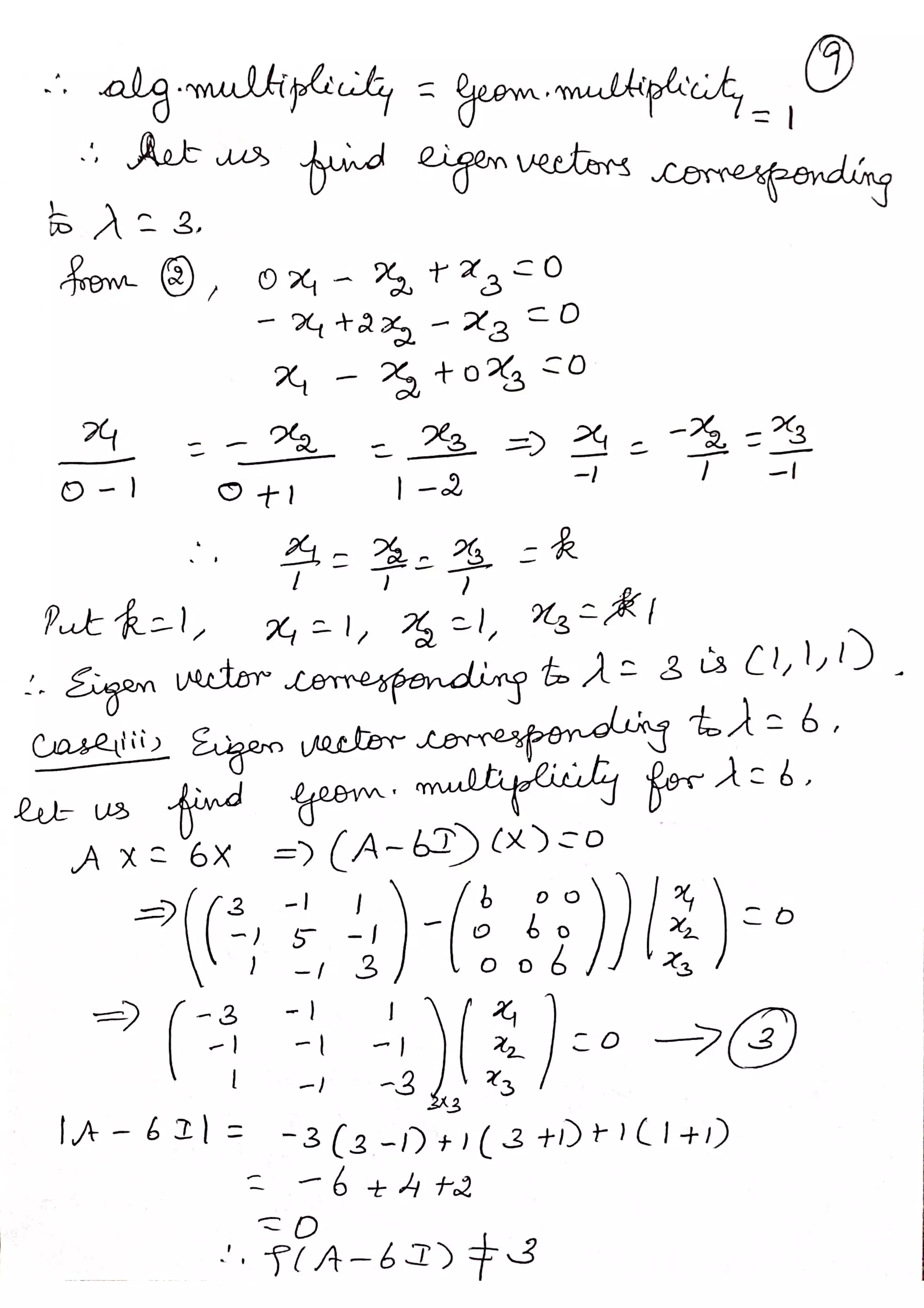 Linear algebra Diagonalizable matrices