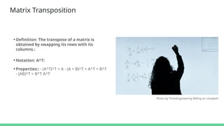 Linear Algebra-PPT.pptx public Result of my work | PPTX