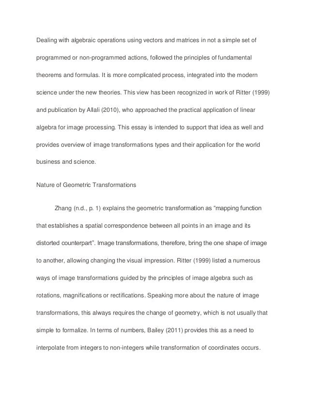 History of algebra essay