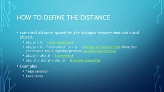 Inequality Distance Statement Example Linear algebra and probability (Deep Learning chapter 2&3) | PPTX
