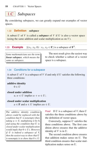 Linear algebra done right | PDF