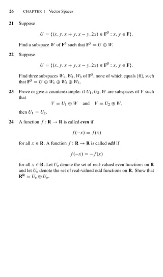 Linear algebra done right | PDF