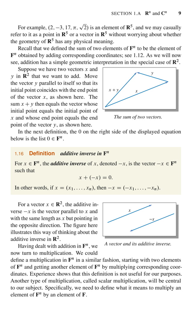 Linear algebra done right pdf