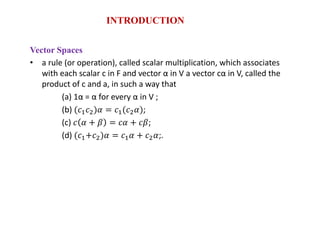 Linear Algebra for Competitive Exams | PPTX