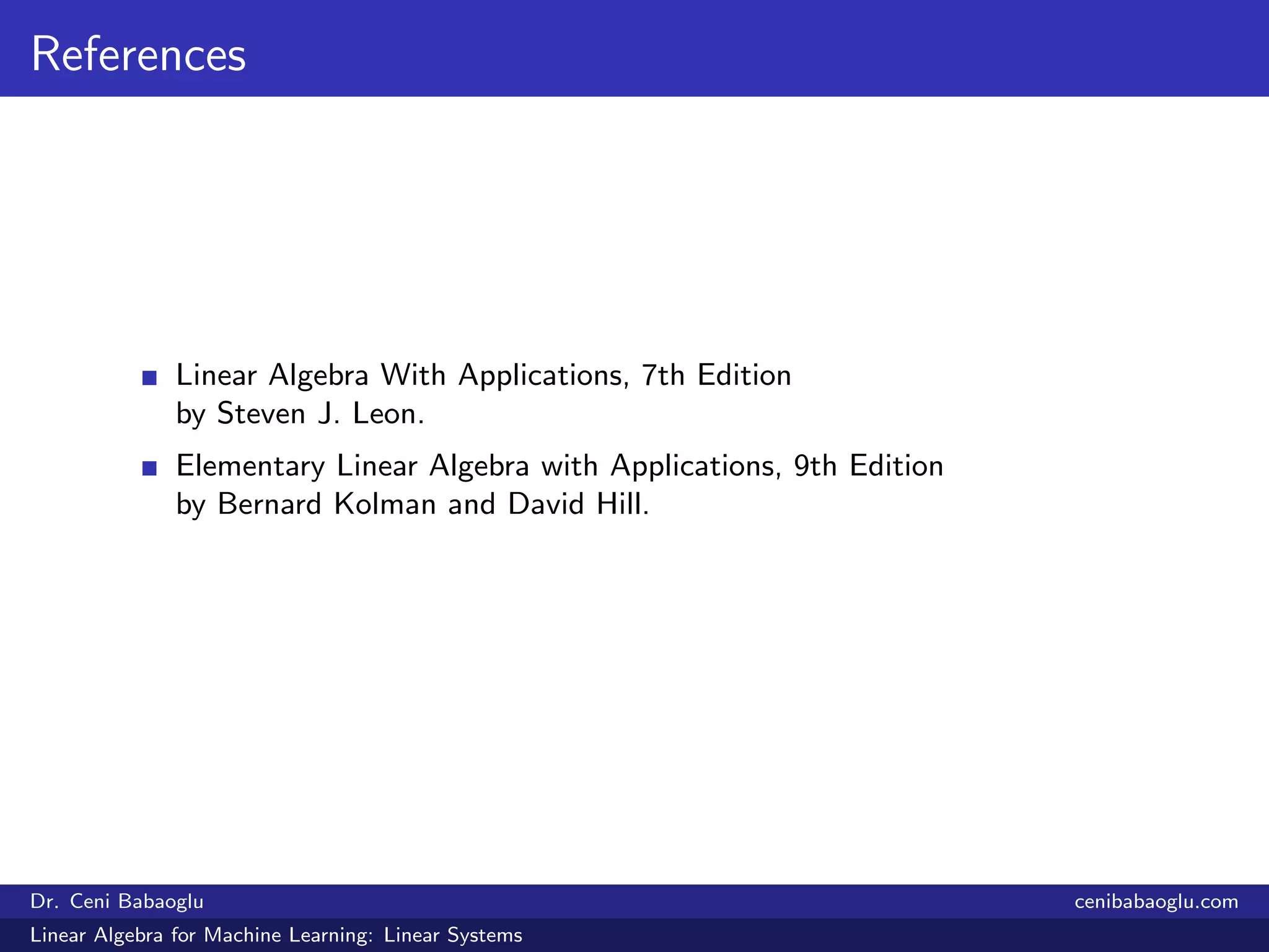1. Linear Algebra for Machine Learning: Linear Systems | PDF