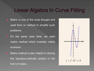 Curve Fitting - Linear Algebra