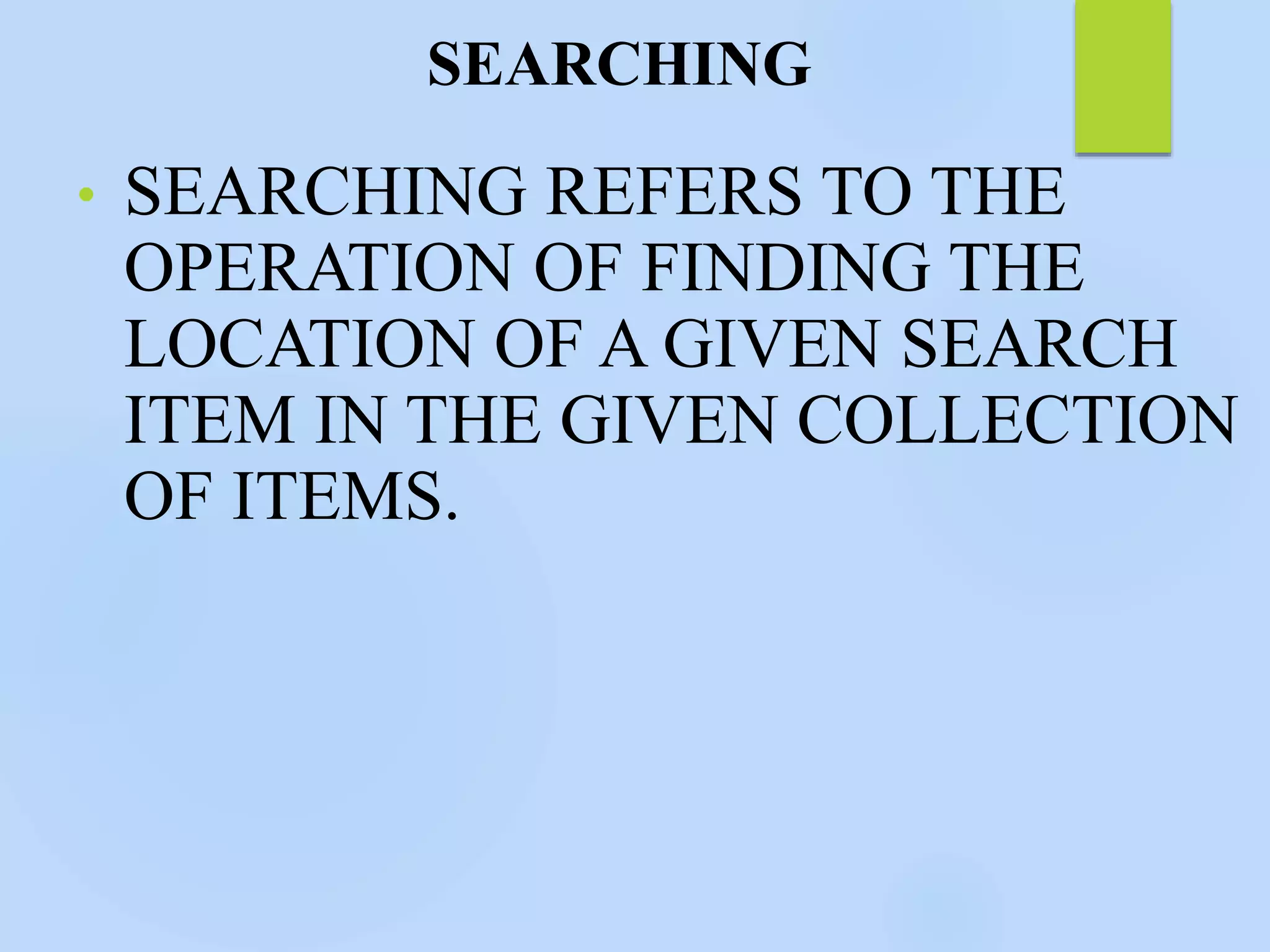 Linear and binary search | PPT