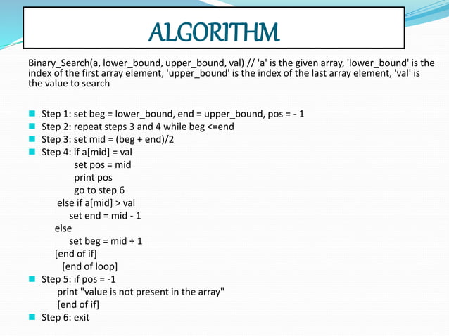 Linear and Binary search .pptx