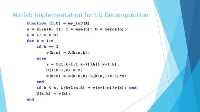 Linear and non linear equation