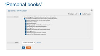 “Personal books”
 