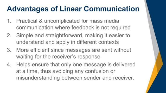 Linear Communication Presentation.pptx | Computer Networking | Computing
