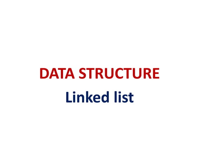 Linear data structure concepts | PPT