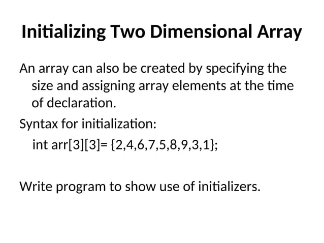 Linear Data Structures, array, stack, queue | PPT