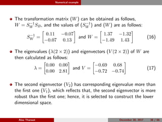 Linear discriminant analysis: an overview | PDF