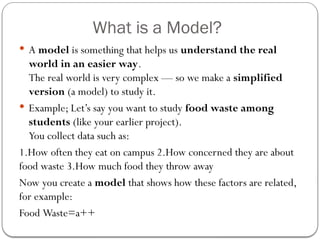 linear equation 1 models' analysis examples | PPTX