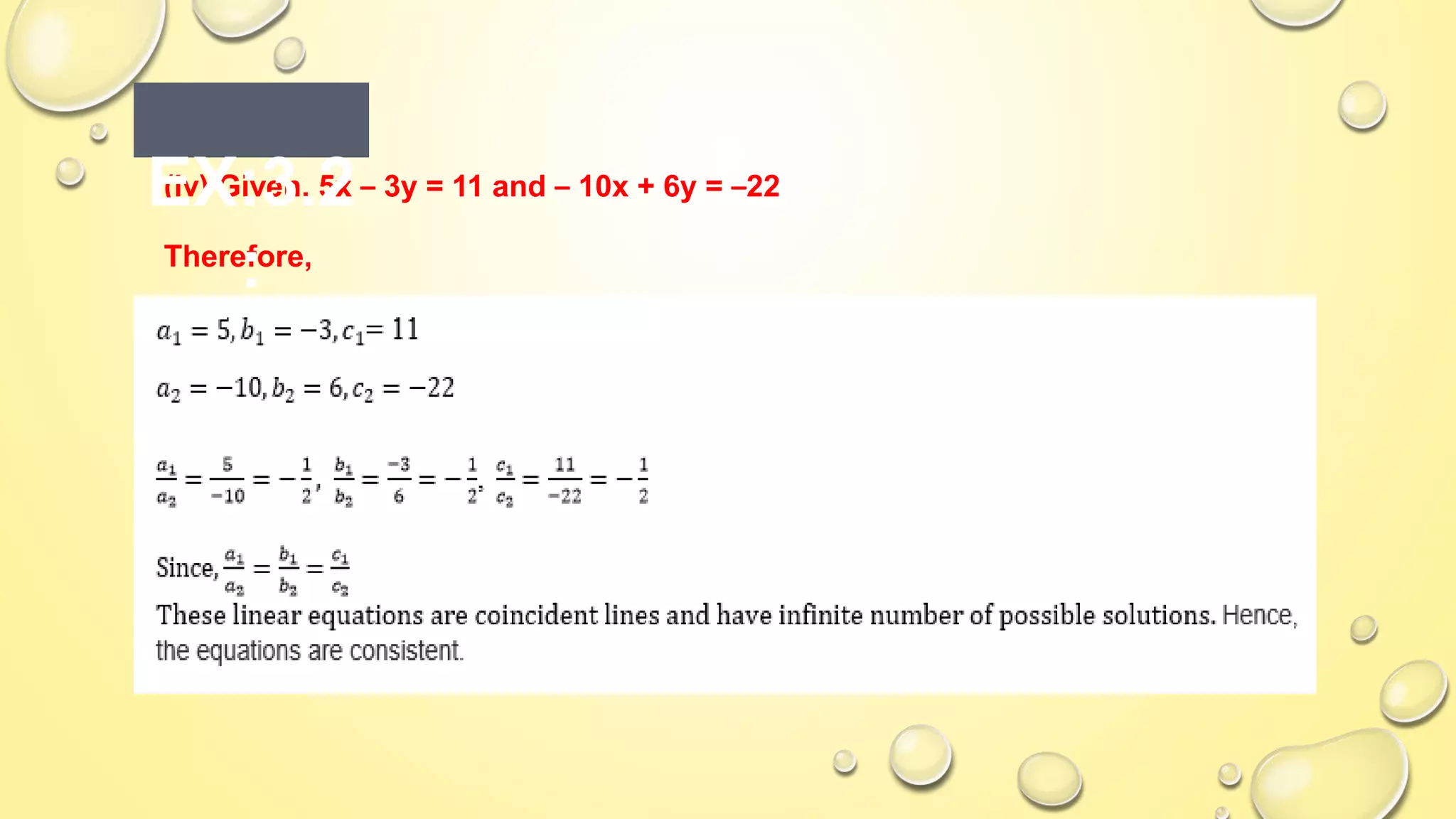 Linear equation in 2 variable class 10 | PPT