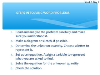 Linear equations | PPT
