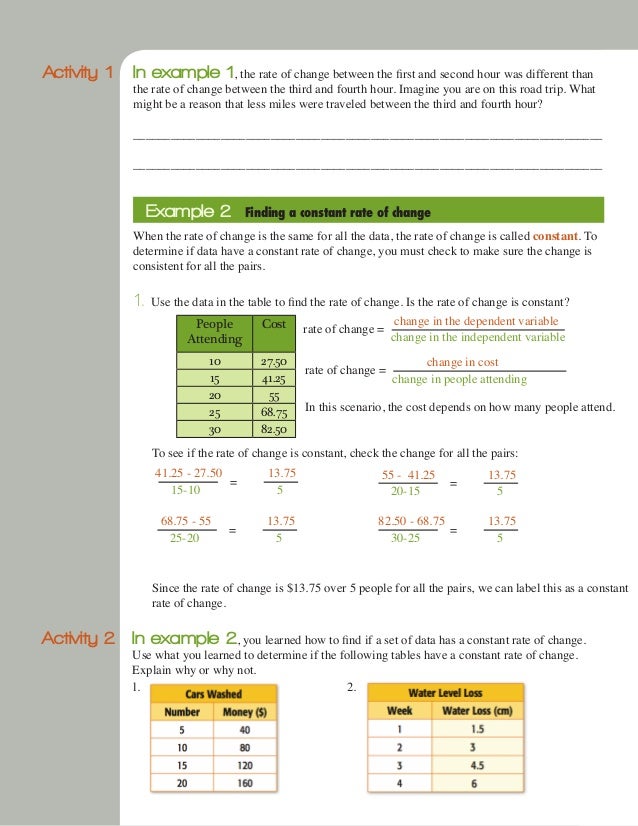 Linear Equations and Graphs_Lesson 1_Slope and Rate of Change