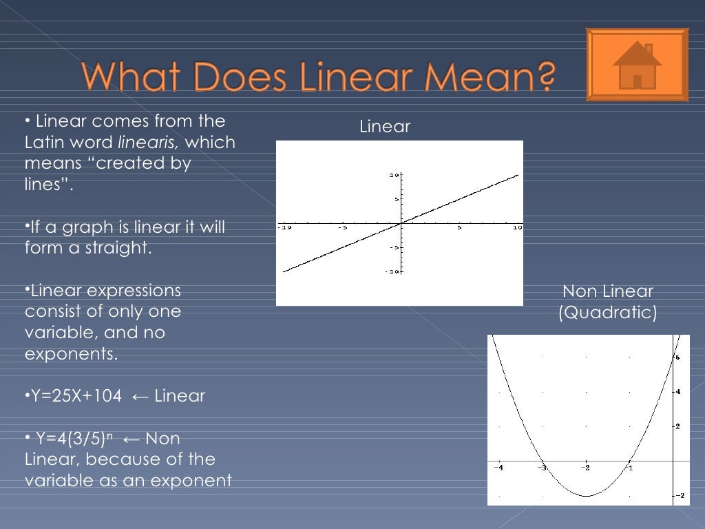 Linear Equations Ppt