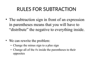 Linear expressions for 7th grade mathematics learners | PPTX