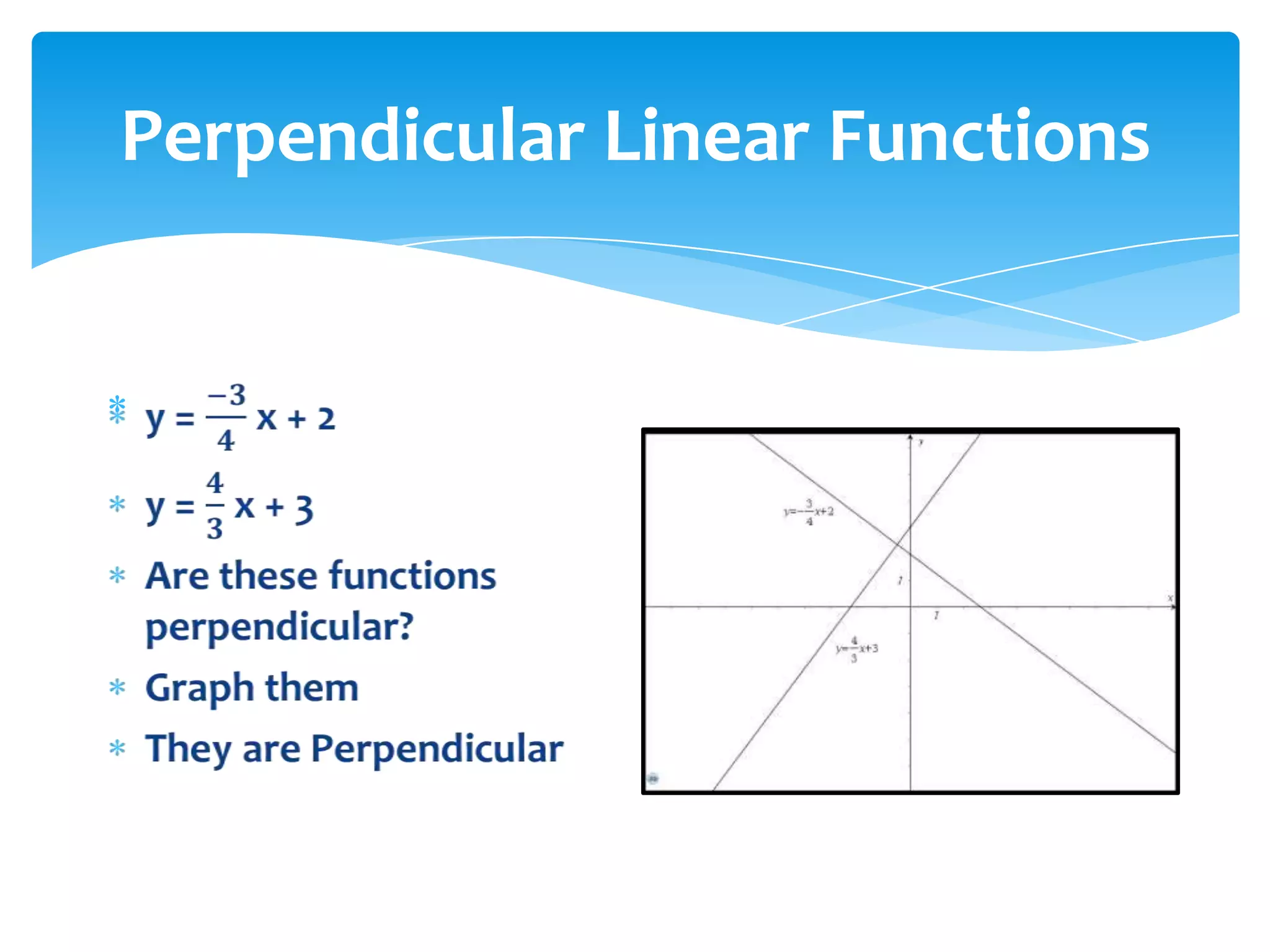 Linear functions | PPT