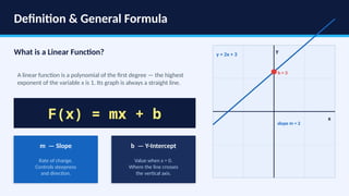 Understanding Linear Functions in Calculus and Software Engineering ...