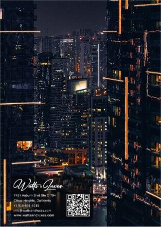 Linear Light | Watts & Luxes | Architectural Lighting