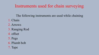 Surveying and Levelling | PPTX