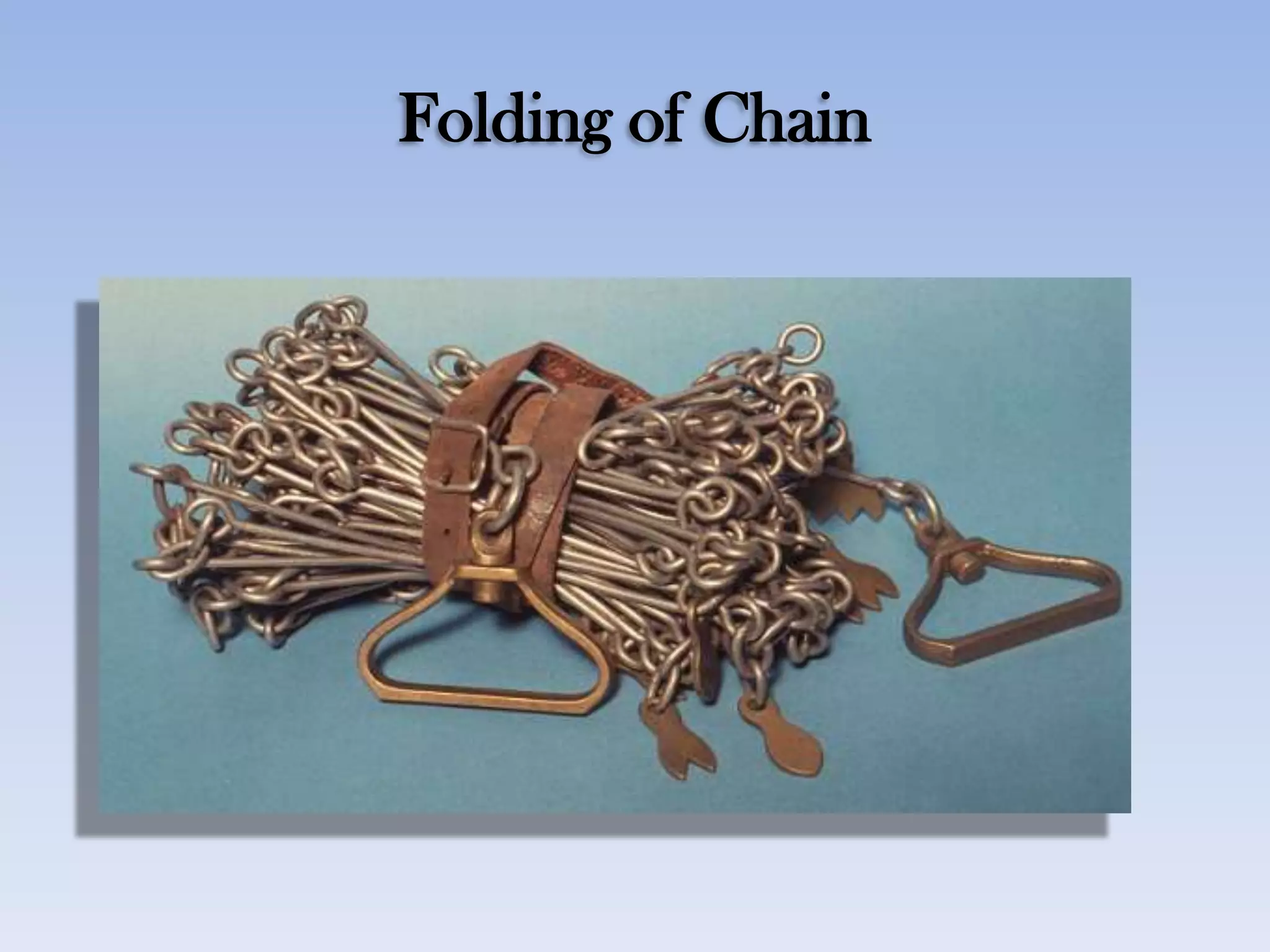 Folding of Chain
 