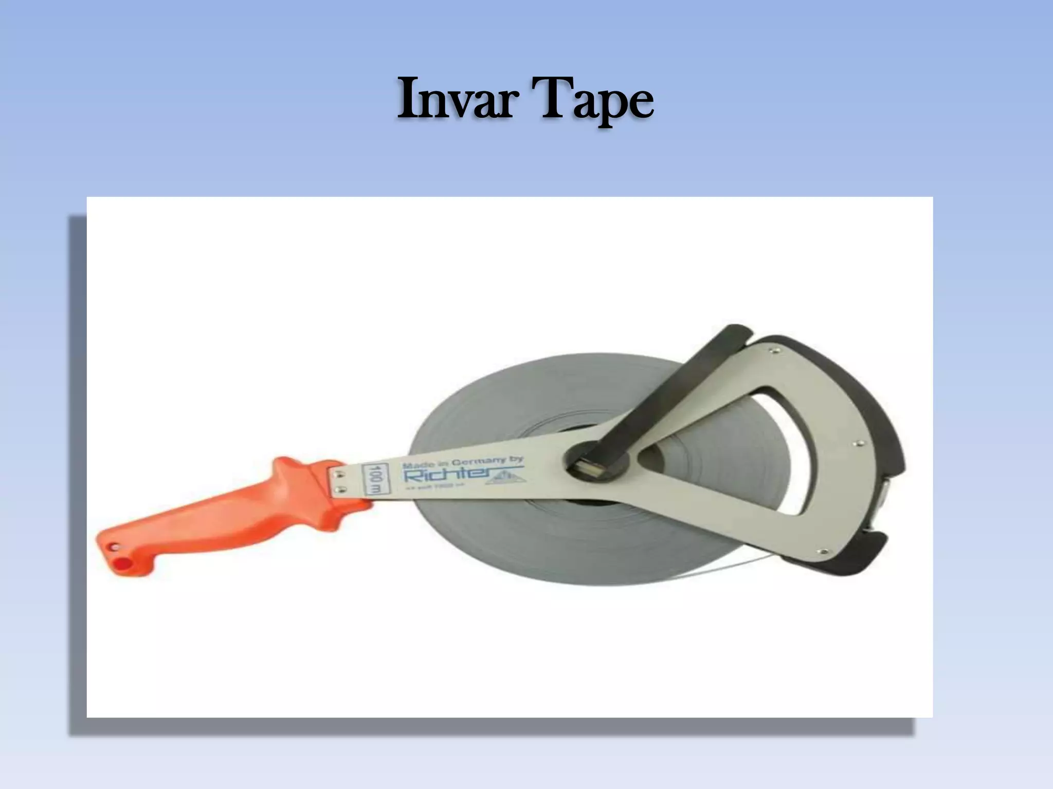 Invar Tape
 