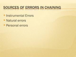 Linear Error Instrumentation linear_measurementS IN METROLOGY & INSTRUMENTATION | PPT
