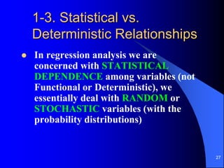 Linear Models and Econometrics Chapter 4 Econometrics.ppt