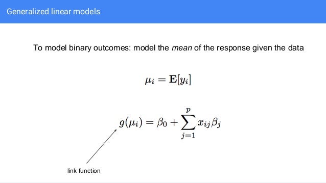 Linear models for data science