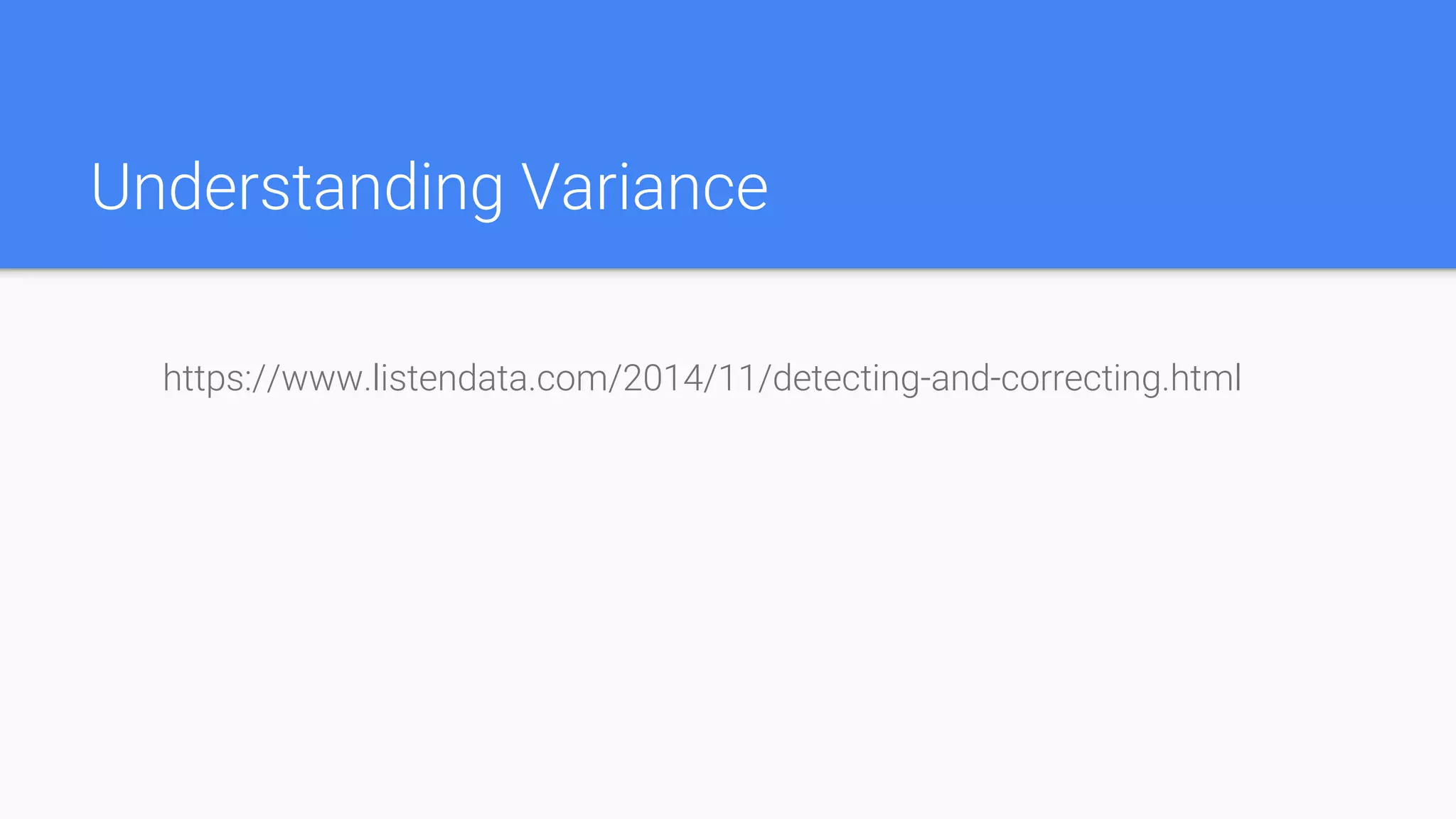 Understanding Variance
https://www.listendata.com/2014/11/detecting-and-correcting.html