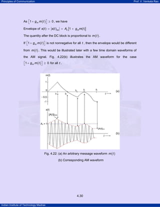 Linear modulation | PDF