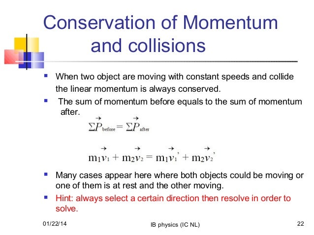 Linear momentum and collisions