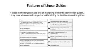 mechanical engineering, Linear Motion Guide.pptx