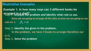 Linear Permutation - A Grade 10 lesson under the third quarter of ...