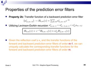 Linear prediction | PPT