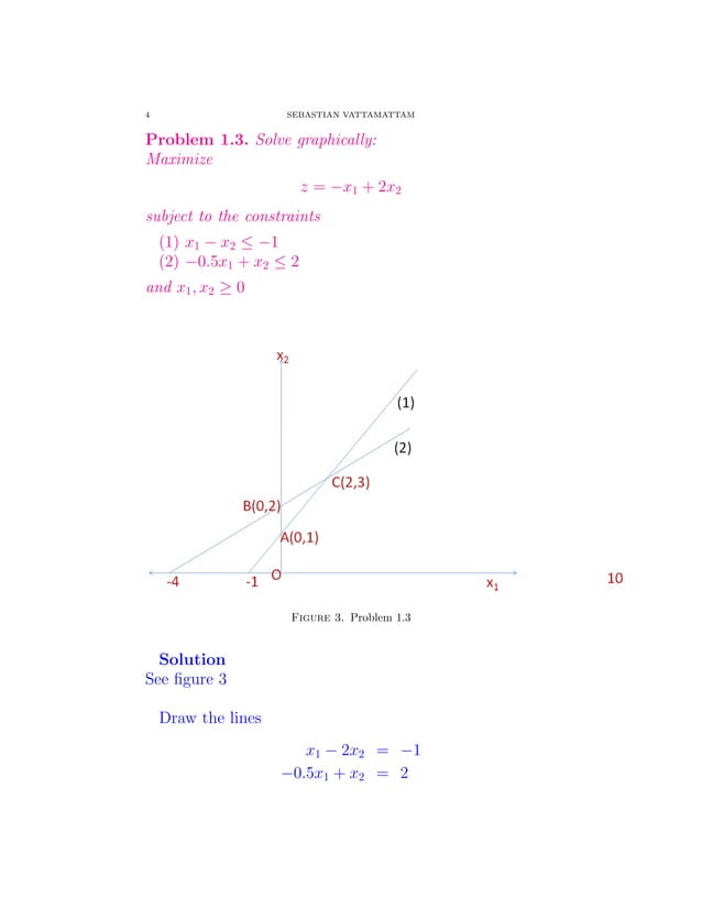 Problems in Linear Programming 2 | PDF