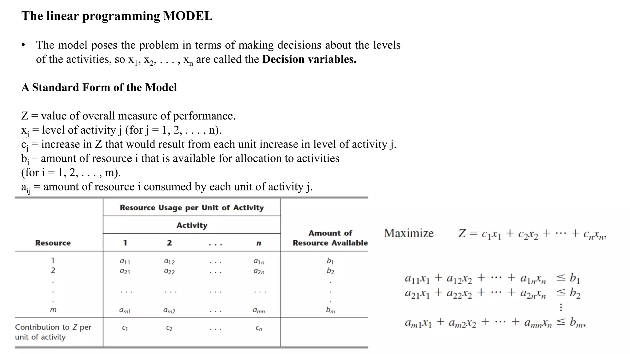 Linear programing | PDF | Physics | Science