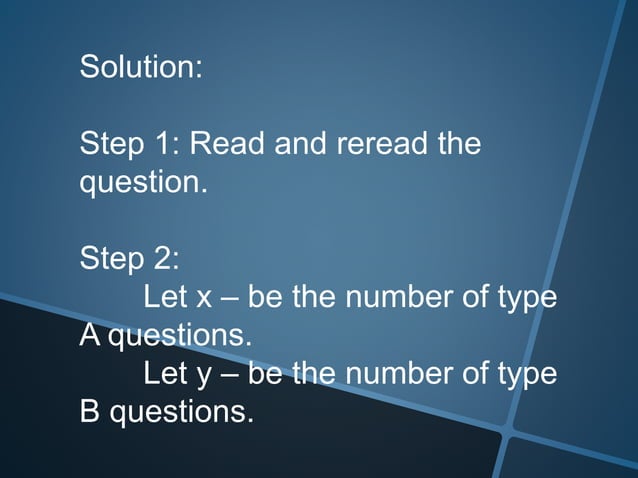 Linear programming | PPT