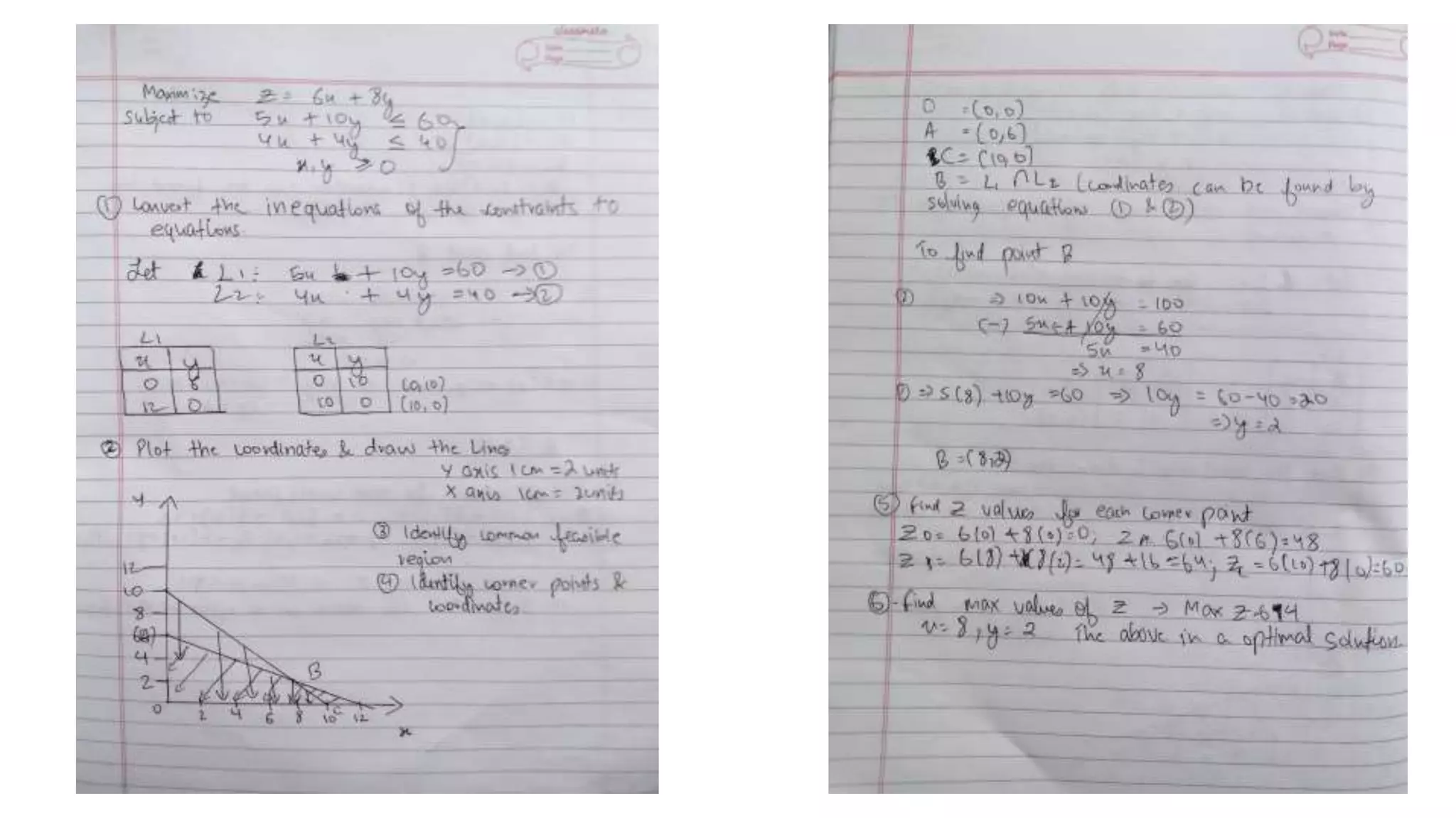 Linear programming | PPTX | Technology & Computing