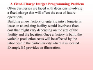 Linear Programming Applications presentation Rania.ppt