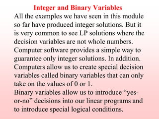 Linear Programming Applications presentation Rania.ppt