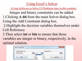 Linear Programming Applications presentation Rania.ppt