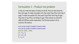 Linear programming optimization in r | PPT